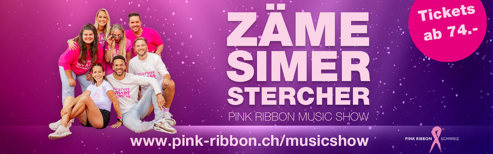 Pink Ribbon Music Show - 28. Januar bis 1. Februar 2026